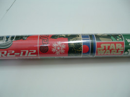 Star wars R2 D2 gift wrap paper roll american greetings made in USA 70 s... - £16.06 GBP