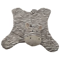 Baby Gund Lovey Zeebs Zebra Comfy Cozy Flat Security Blanket Snuggle Lov... - $49.50