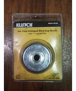 Klutch 4in. Crimped Fine Wire Cup Brush - $9.89