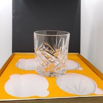 KANARS Whiskey Glasses Set of 4 Old Fashioned Tumbler Cups 10 Oz Men Gift - £9.96 GBP