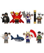 8pcs Naruto Series Kiba Yamato Enma Kinkaku Ginkaku Minifigures Minifigs... - €17,15 EUR
