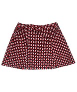 LIZGOLF Geo Print Pleated Golf Tennis Skirt / Skort Shorts 4-Pocket Wm&#39;s... - $34.17 CAD