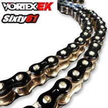 Black Gold EK Motorcycle Chain 525 Z3D-150KG 150 Link Tensile Strength 1... - £220.89 GBP