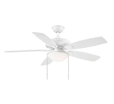 Fan Blades Only - Gazebo Iii 52&quot; White Led Ceiling Fan With Light Kit - £23.48 GBP