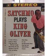 Louis Armstrong - Satchmo Plays King Oliver Vinyl Record LP 1960 US Press  - $925.25 MXN