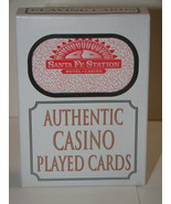 SANTA FE STATION - HOTEL &amp; CASINO - AUTHENTIC CASINO PLAYED CARDS - $10.00