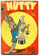 NUTTY #7 1948-RAGS RABBIT-HARVEY COMICS-ELECTROCUTION VG/FN - £69.62 GBP