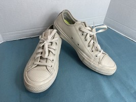Converse Chuck Taylor All Star Sneakers Men  6.5 M Shoes Cream Leather L... - $27.54