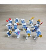 Vintage 2011 Peyo Smurfs 3&quot; Figures Lot of 13 McDonald&#39;s - $314.40 MXN