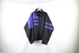 Vtg 90s USA Olympics Mens Large Spell Out Color Block Lined Windbreaker Jacket - £35.57 GBP