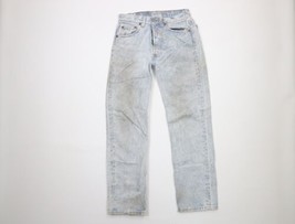 Vtg 80s Levis 501xx Mens 29x30 Thrashed Button Fly Original Fit Jeans Blue USA - £73.96 GBP