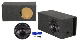 American Bass XFL-1222 2000w 12" Competition Subwoofer+Vented Sub Box Enclosure - £361.38 GBP