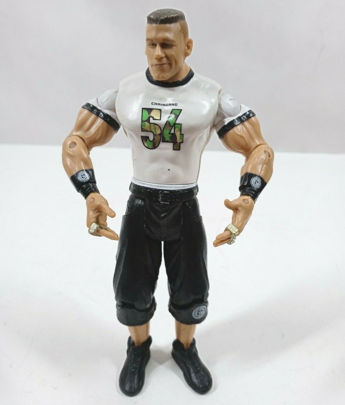 Primary image for 2003 Jakks Pacific WWE John Cena 6.75" Wrestling  Action Figure (B)
