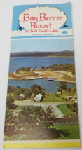 Bay Breeze Resort Lakeview Arkansas Brochure 1965 On Bull Shoals Lake - £11.91 GBP