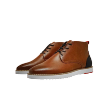 Mens Tayno Desert Chukka Boot Soft Leather Comfortable Cushion Sonoran Cognac image 9