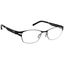 Ovvo Optics Eyeglasses MOD.2489 col.50 Black Metal Frame 46[]17 135 Handmade - £143.87 GBP