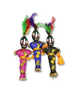 Lot of 7 New Orleans Voodoo Doll | Assorted Colors | New Orleans Voodoo ... - $40.85