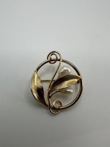 Vintage 12k Gold Filled IPS (Imperial Pearl Syndicate) Brooch Size: 1 1/4 - £15.82 GBP
