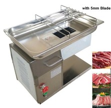 Brand New 110V Commercial QH Meat Cutting Machine Restaurant Slicer w/5m... - $912.29