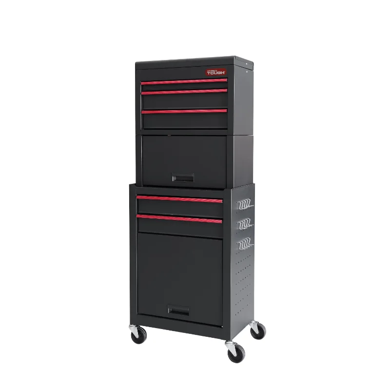 Hyper Tough 20-In 5-Drawer Rolling Tool Chest &amp; Cabinet Combo 20.00 X 12.25 X 51 - £153.82 GBP