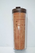 Starbucks Pumpkin Spice Latte 10th Anniversary PSL Coffee Travel Mug 2013 16 oz  - £9.93 GBP