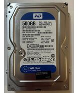 500GB Hard Drive 7200rpm 32MB SATA 3.5 WD5000AZLX-60K2TA0 747991-001 /83... - $12.86