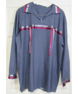 Seminole Florida Men's Blue Ribbon Shirt 2XL Long Sleeves - $98.99