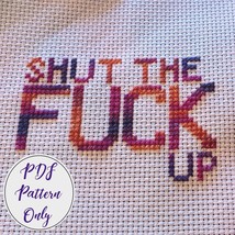 Pretty Profanity: &quot;Aussie Words &amp; Phrases&quot; PDF Cross Stitch Pattern - £6.41 GBP