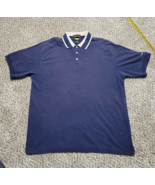 Greg Norman Collection Play Dry Navy Polo Style Golf Shirt Men&#39;s XL - $9.99