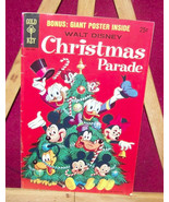 1950&#39;s gold key comic book {walt disney&#39;s christmas parade} - £11.80 GBP