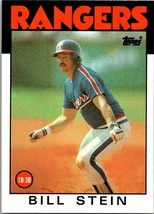 1986 Topps Bill Stein #371 Texas Rangers - $1.77