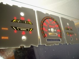 1988-1992 Ford Bronco 2 II MPH Cluster White Face Glow Through Gauges 201037R - £31.45 GBP