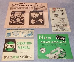 Vintage Dremel Power Moto Tools Sales Pricing Paper Ephemera Racine Wi - $7.95
