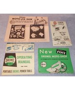 Vintage Dremel Power Moto Tools Sales Pricing Paper Ephemera Racine Wi - $10.85 CAD