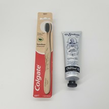 Dr Sheffields Activated Charcoal Toothpaste and Colgate Bamboo Soft Toothbrush - $13.75