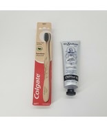 Dr Sheffields Activated Charcoal Toothpaste and Colgate Bamboo Soft Toot... - $13.75