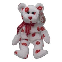 Ty Beanie Baby Smooch Original Heart Nose 2000 lips valentines vintage R... - $9.50