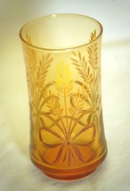 Libbey Drinking Glass Tumbler Bolero Wheat Bow Harvest Amber 12 oz. - €8,56 EUR