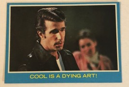 Happy Days Vintage Trading Card 1976 #5 Henry Winkler Cool Is A Dying Art - £1.95 GBP