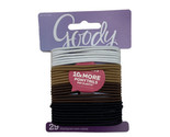 Goody Ouchless Pony Tail 29 pc Pack White Tan Brown Black Elastics - £9.21 GBP