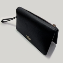 Kate Spade Darcy Clutch Wallet Wristlet Black Leather WLR00581 NWT $199 MSRP - £47.35 GBP