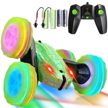 Remote Control Car, 360 Rotating Rc Cars With Wheel Light And Body Crack... - $37.99