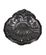 Baroque By Wallace 277 Silverplate Candy Serving Dish Clam Shell Ornate 5” - $27.12 CAD