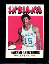 1971-72 Topps #188 Warren Armstrong Vgex (Rc) Pacers *X50701 - £9.76 GBP