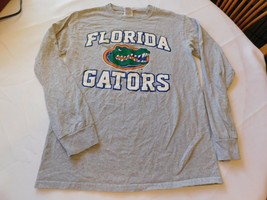 Gildan Ultra Cotton NFL Florida Gators Size S small Long Sleeve T Shirt GUC - £10.27 GBP