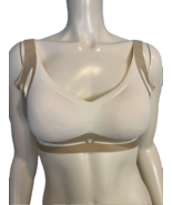 Women&#39;s Knit Comfort Sports Bra Cream Size XL NEW in Package - €12,25 EUR