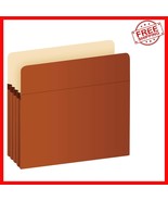 Durable Redrope Expanding File Pockets - Letter Size, 3.5&quot; Expansion, Bo... - $678.97 MXN