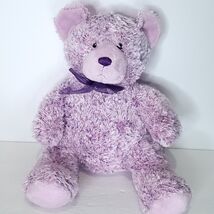 Build A Bear Purple Nose Bow Multicolored  16&quot; Stuffed Animal Plush - $28.43 CAD