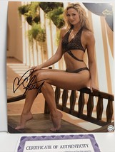 Stacy Keibler (WWE Wrestling Diva) signed Autographed 8x10 photo - AUTO with COA - £35.09 GBP