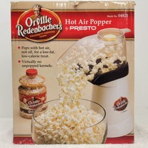 Presto Orville Redenbacher’s Gourmet Hot Air Popper-Model 04821 WITH BOX - £32.62 GBP